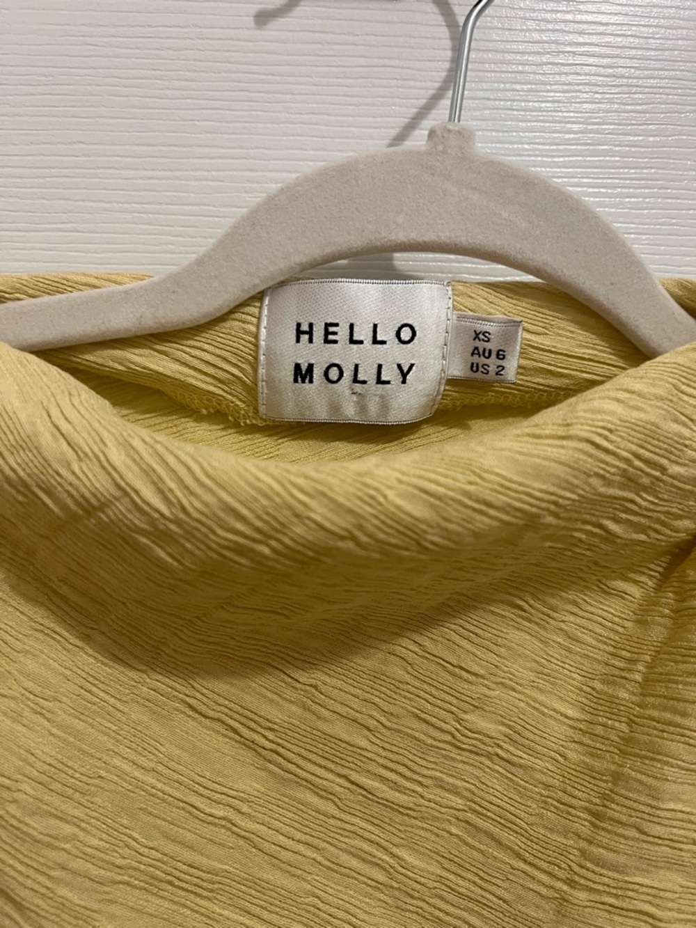 Hello Molly Perfect Draped For All Mini Dress - Size XS 2 - Picture 5 of 6